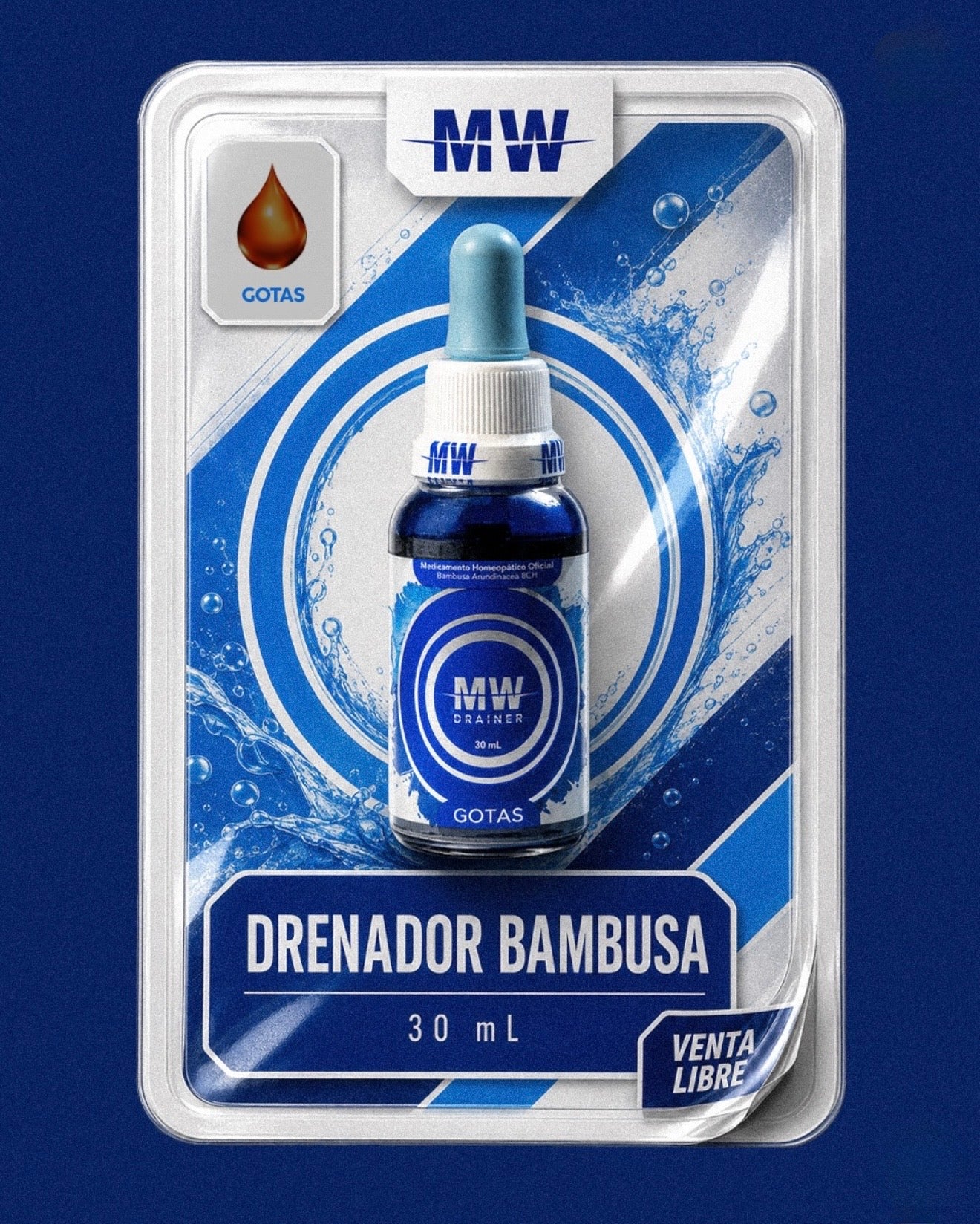 MW Drenador Bambusa - Gotas Drenantes Naturales