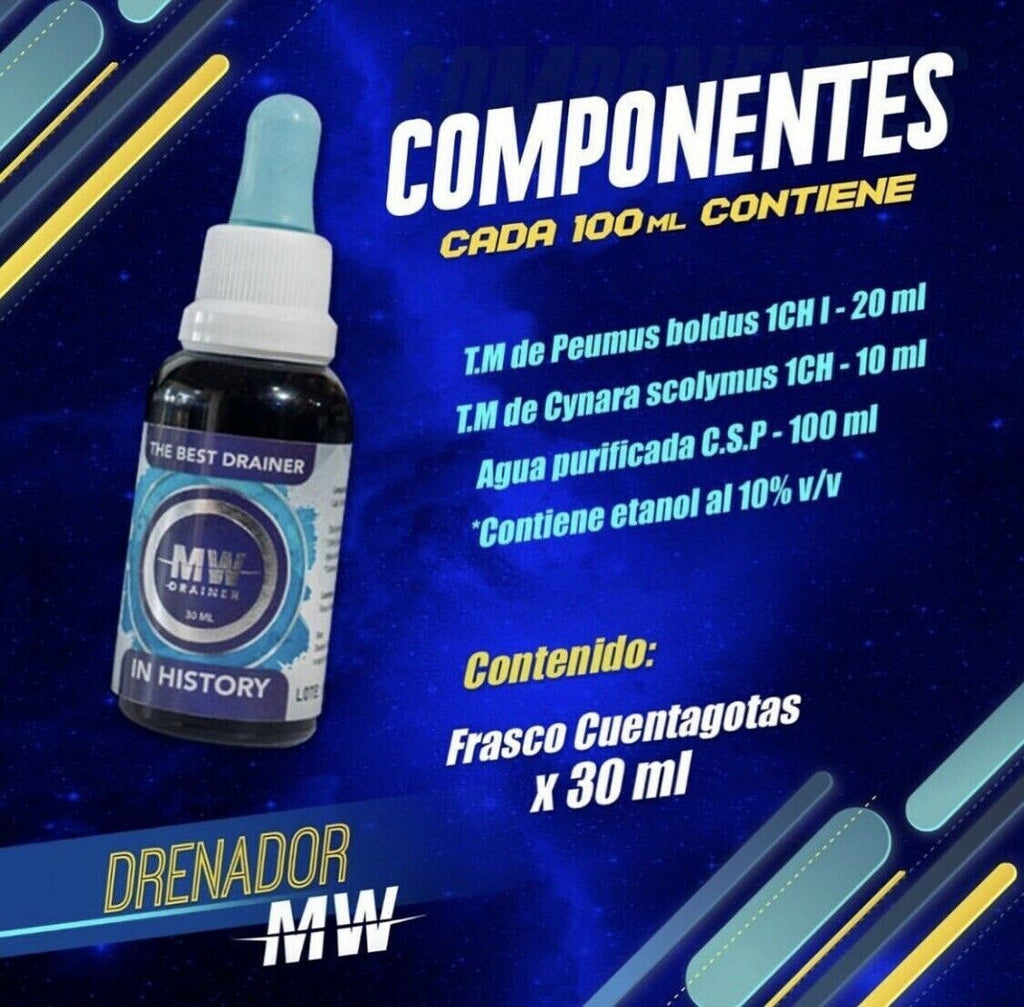 MW Drenador Bambusa - Gotas Drenantes Naturales