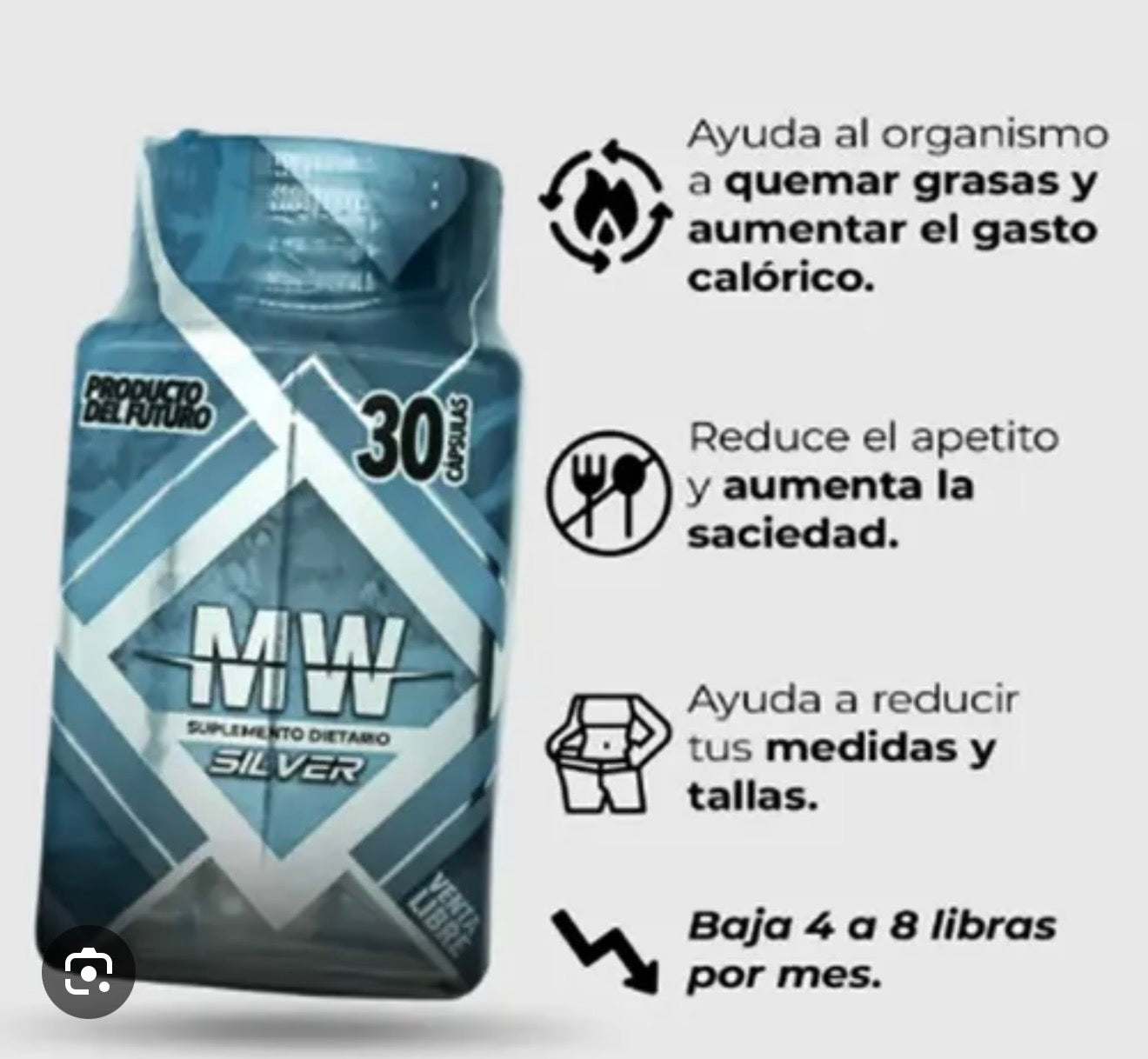 MW Silver - Suave para el Organismo